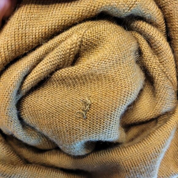 Eileen Fisher Green Merino Wool Turtleneck Sweater Women's Large - Picture 13 of 13